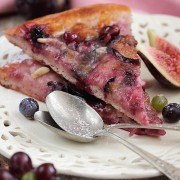 Pizza cu smochine si mozzarella