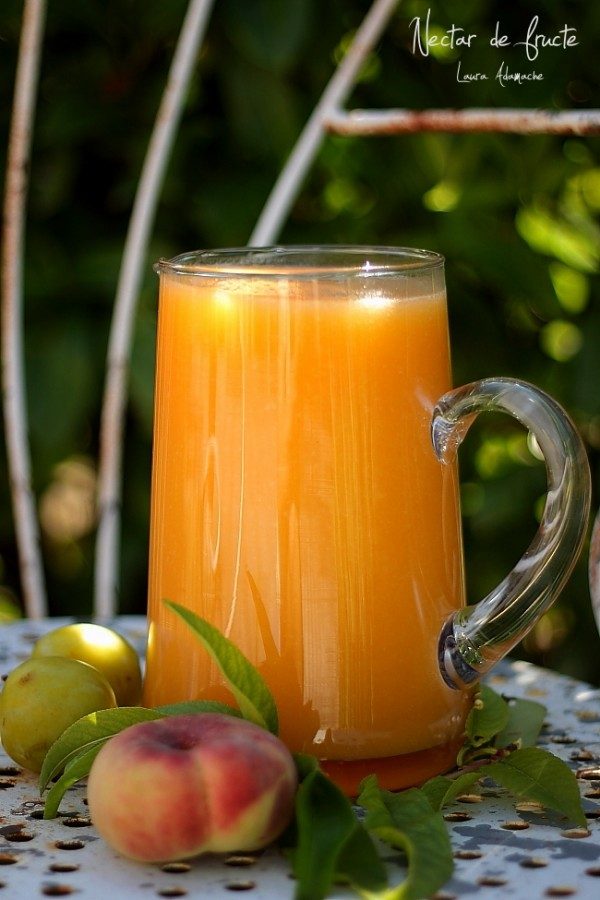 Nectar de fructe detaliu