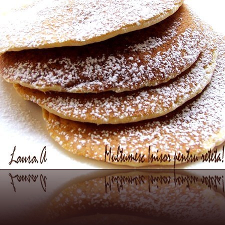 Pancakes Clatite Americane - detaliu