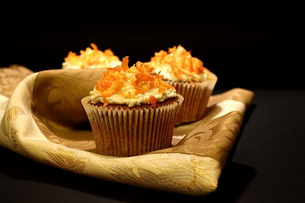 Cupcakes de morcovi cu alune