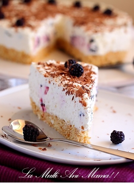 Cheesecake Cu Lamaie Si Mure Retete Culinare Laura Adamache