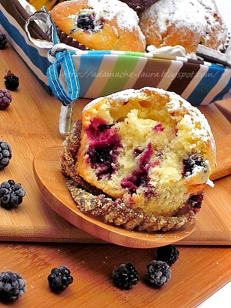 Muffins cu mure