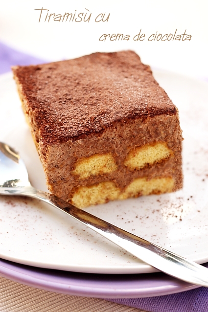 Tiramisu Cu Crema De Ciocolata Fara Oua Retete Culinare Laura