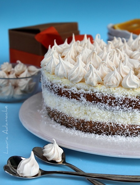 Tort De Ciocolata Cu Crema De Lapte Laura Adamache Retete Culinare