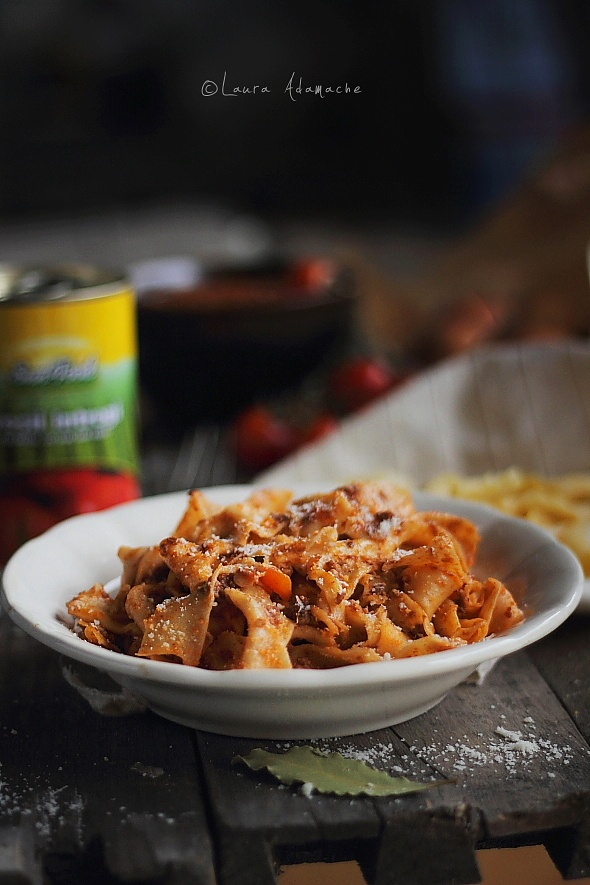 Pappardelle cu ragu de mistret - prezentare