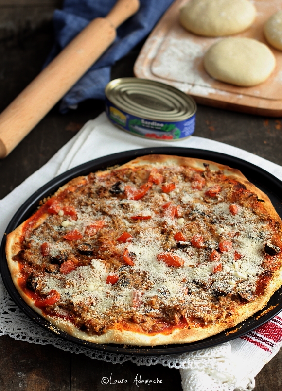 Pizza Crocanta Fara Drojdie Retete Culinare Laura Adamache