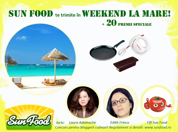 Concurs Sun Food te trimite la mare