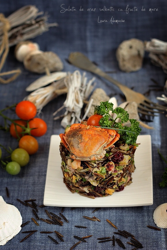 Salata De Orez Salbatic Cu Fructe De Mare Retete Culinare Laura