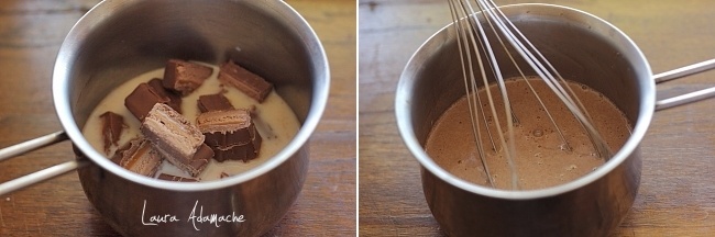 Preparare crema de ciocolata mars