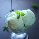 Sorbet de ananas si menta