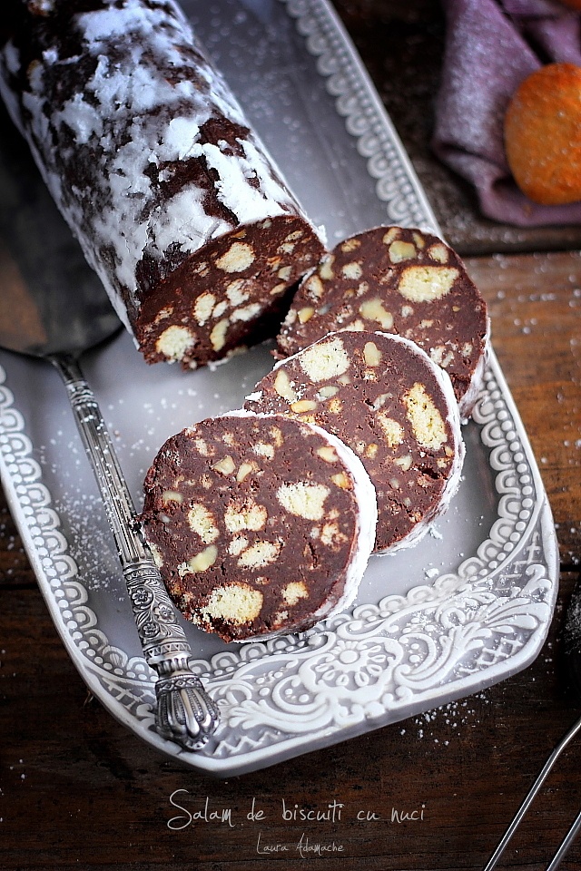 Rulada de biscuiti cu mascarpone si cocos