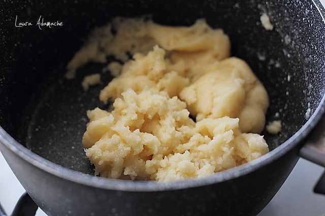 aluat choux preparare