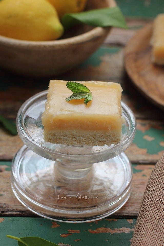 prajitura cu crema de lamaie detaliu